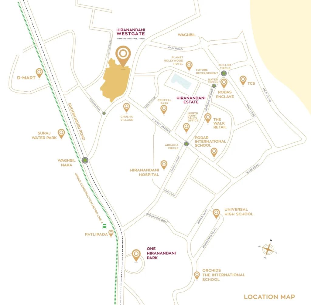 Hiranandani-Westgate-Location